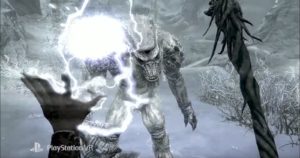 Skyrim sur Playstation VR Magie