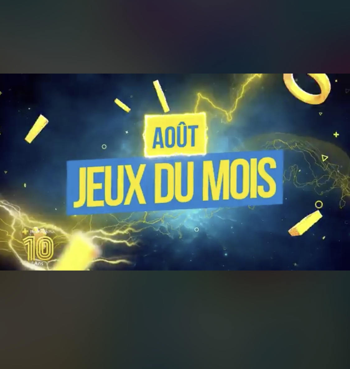 Jeux PS4 offerts en Août 2020