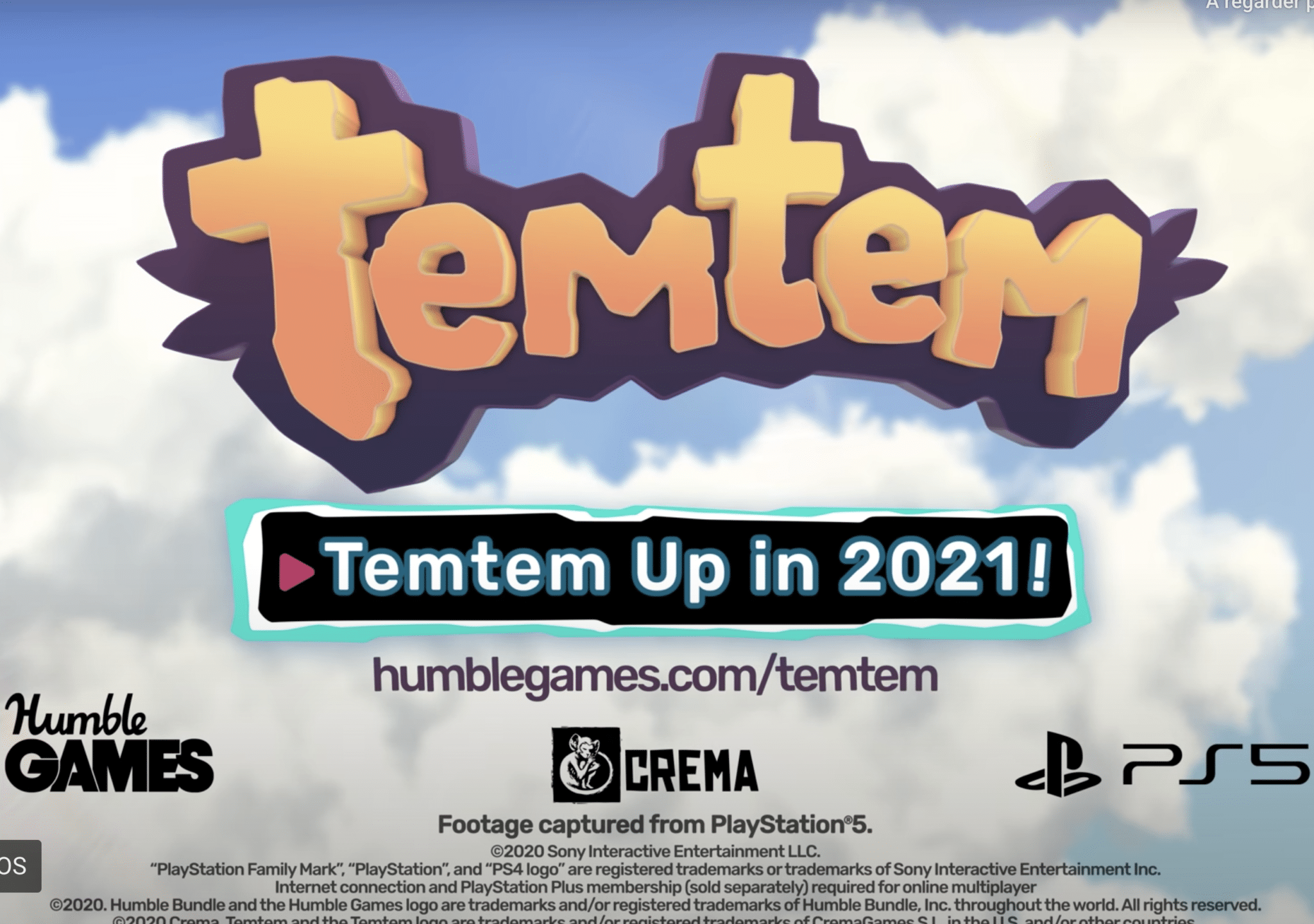 Temtem PS5 - 2021