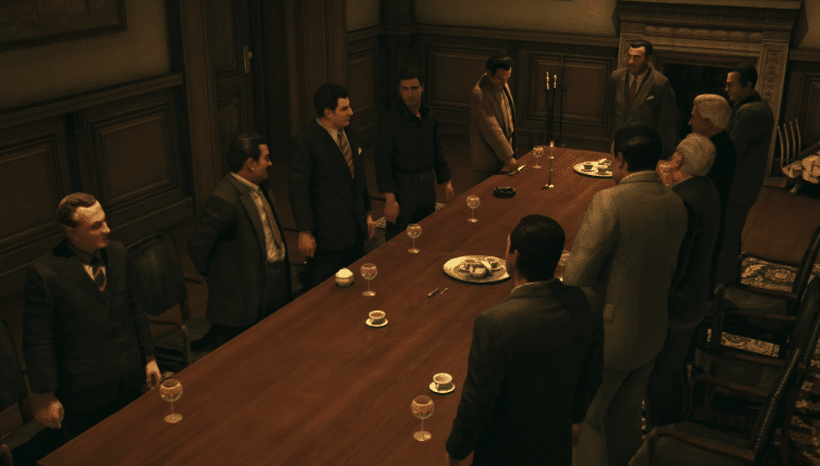 Mafia 2 - Réunion de mafieux