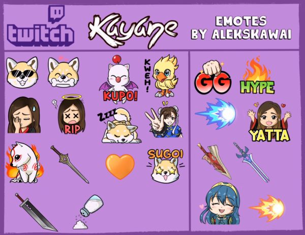 emote de kayane par alekskawai