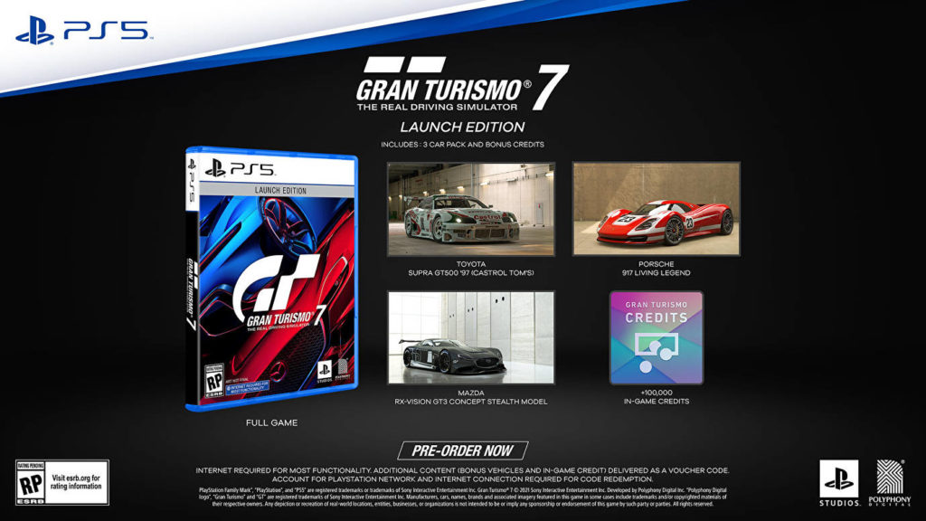 Gran Turismo® Launch edition
