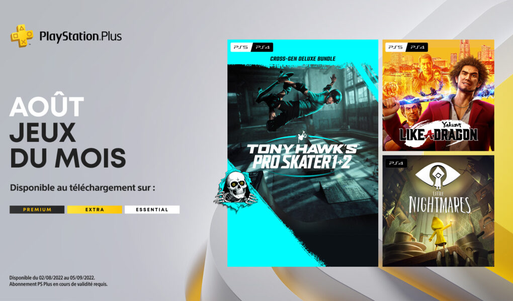 playstation plus août 2022