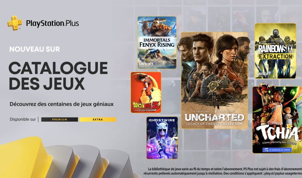playstation plus extra premium mars 2023
