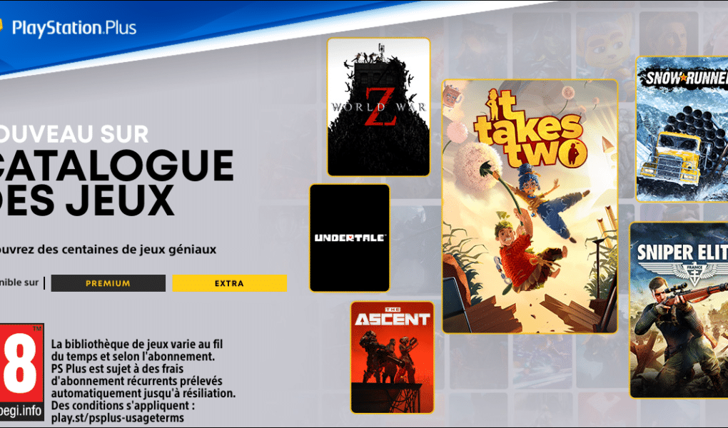 playstation plus extra premium juillet 2023