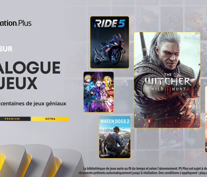 Catalogue PS Plus Extra / Premium - Aout 2024