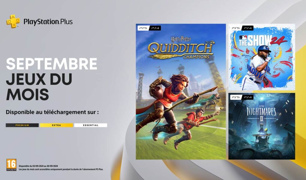 Jeux PS Plus Septembre 2024