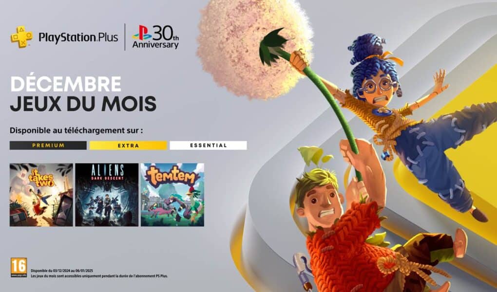 Jeux Ps+ Décembre 2024