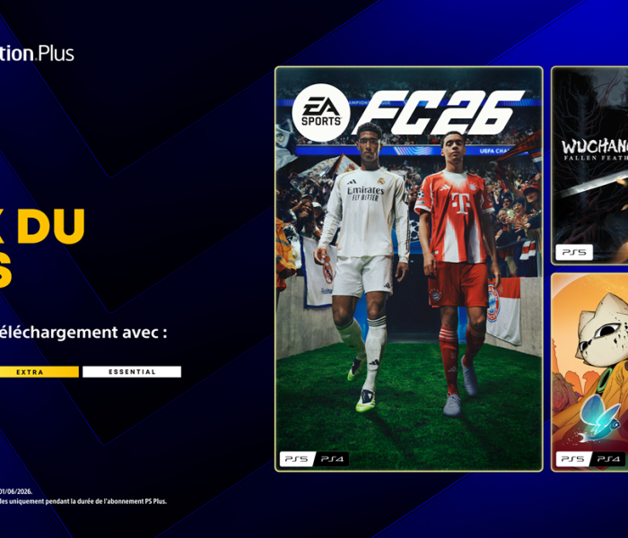 Jeux du mois de mai 26 PS PLUS
